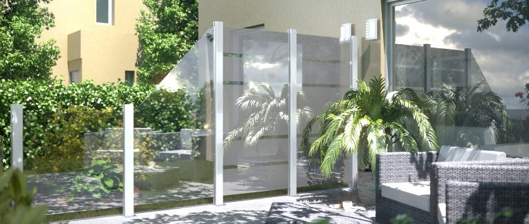 Zaune Aus Glas Glaszaune Bei Holzland Hasselbach Kaufen